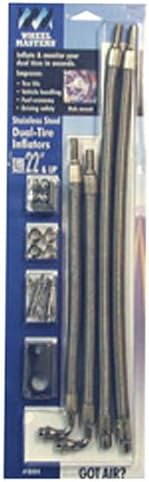Wheel Master 8208 Stainless Steel Wheel Cover Mount - 4 Hose Kit for 16"- 19.5" Wheels