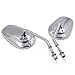 SMT-Chrome Rearview Shining Shining Mirrors Compatible With H-D FLSTC FXDB DYNA FXDF FLSTF 8mm [B013JV6TUG]