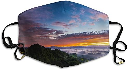Breathe Healthy Face Mask Beautiful Sunset Comfortable, Reusable - Filters Dust,Pollen,Allergens,&amp; Flu Germs Dust Mask
