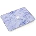 MacBook Air 11 Inch Case, Funut Matte Rubber Coated Soft Touch Plastic Hard Case Shell Fashion Style for MacBook Air 11.6 Inch A1370 A1465, (Marble White)