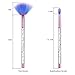 Unicorn Makeup Brushes, Coshine 7pcs Liquid Quicksand Glitter Makeup Brush Set With Crystal Pouch, Nylon Hair with Acrylic Handle