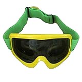 Yellow Bobsled Goggles