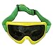 Yellow Bobsled Goggles