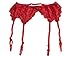 Shymay Women's Ideal Garter Belt High Waisted Lace Suspender Belt-3 Pack