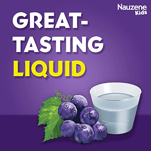 Nauzene Kids Upset Stomach & Nausea Relief Liquid DyeFree