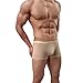 YiZYiF Men's Briefs Underwear Boxer Shorts Nude Medium