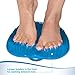 Valentine Special! Shower Foot Scrubber with Non Slip Suction Cups - Shower Mat Foot Cleaner with Soft & Firm Bristles - Best for Cleaning Feet and Improving Foot Circulation