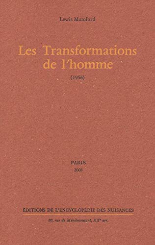 Les Transformations de l'homme : (1956) by Lewis Mumford