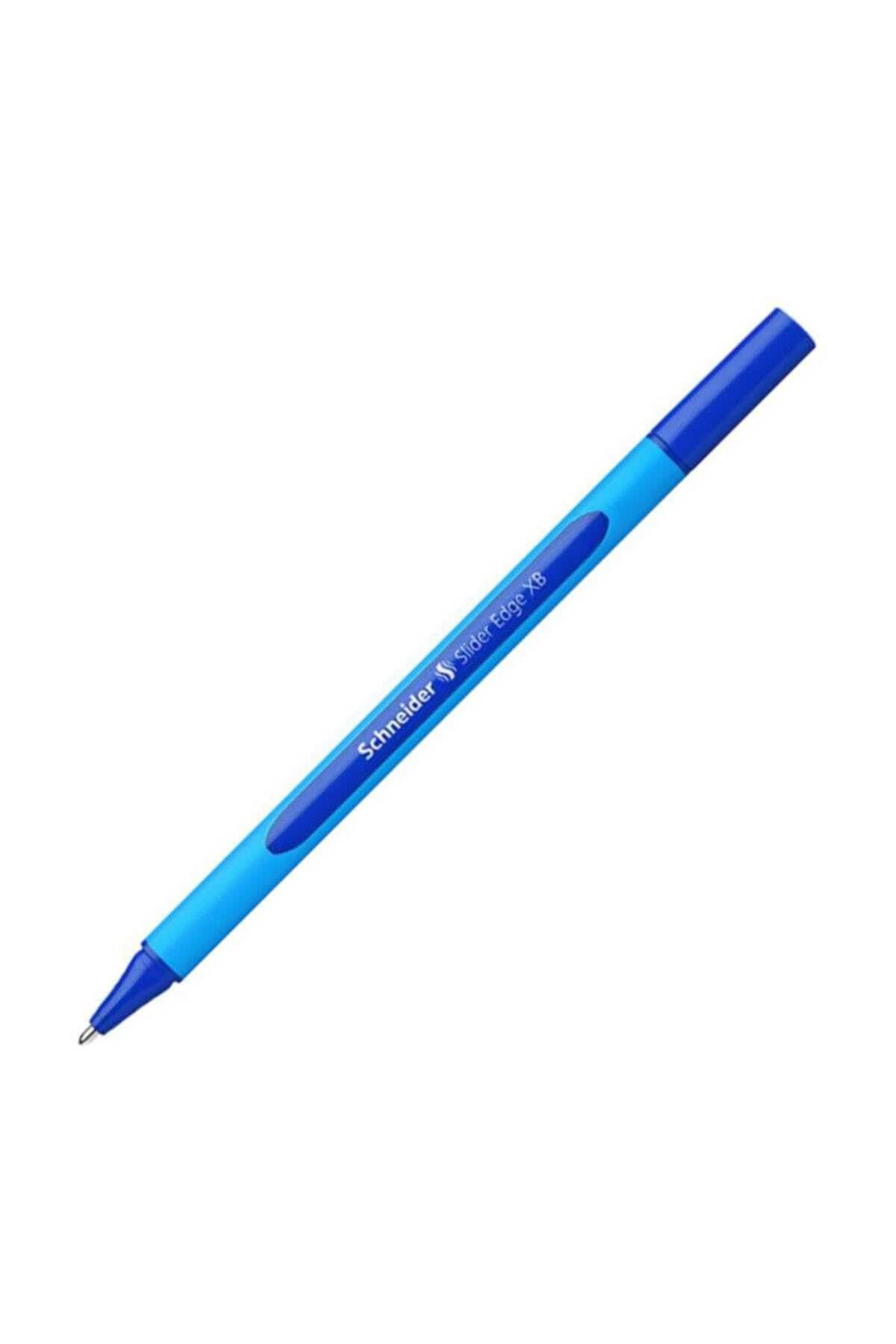 Schneider 152203 Ballpoint Pen Slider Edge with Cap XB Blue Barrel Colour, Blue (Pack of 10) — image 1