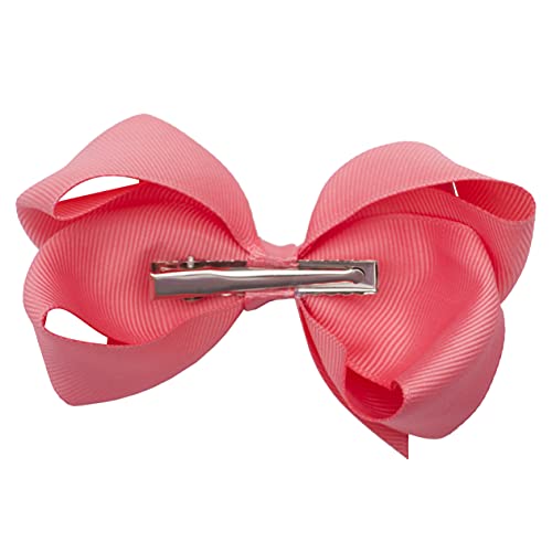 MOONSTON 40 Pcs 4 Inch Classical Baby Girl Hair Bows Alligator Clips