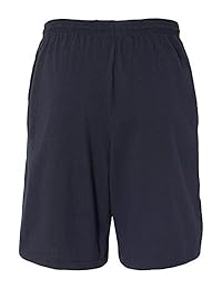 Champion 8180 - Pantalones cortos de algodón con bolsillos para hombre (9.0 in)