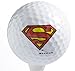 Creative Covers for Golf Unisexsuperman 3Pc Golf Ball Assortment, White