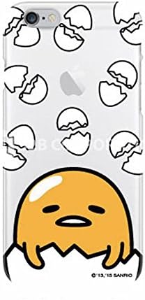 Gudetama Cute Kawaii "Japanese Lazy Egg" Cartoon Character Case for iPhone 6 / 6S - Clear, Silicone Rubber Protective Phone Case (4)
