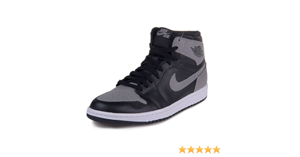Nike Air Jordan 1 Retro High OG (Shadow) Color Gris/Negro, Negro/Gris (Black/Soft  Grey) : Amazon.com.mx: Ropa, Zapatos y Accesorios