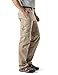 CQR Men’s Convertible Pants Zip Off Stretch Durable UPF 50+ Quick Dry Cargo Shorts Trousers, Convertible Cargo with Belt(txp403) – Khaki, 36W/34L …thumb 2