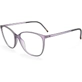 Silhouette SPX-Illusion 1601 4030 Eyeglasses Soft Sloe Optical Frame 52-15-130