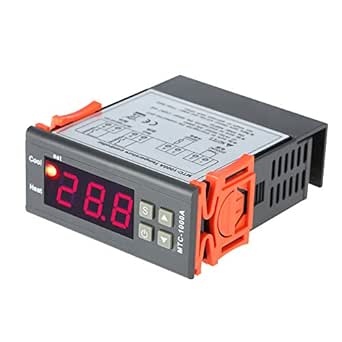 Controlador digital de temperatura, sensor NTC AC 220V ...