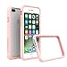 RhinoShield iPhone 8 Plus/iPhone 7 Plus Bumper Case [CrashGuard Shock Absorbent Slim Design Protective Cover [3.5 M / 11ft Drop Protection] Apple - Shell Pink