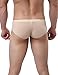 YATEEN Mens Traceless Underwear Ice Silk Briefs 4-pack Mixed Color 1