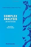 An Invitation to Complex Analysis, Rao, M. and Stetkaer, H., 9810203756