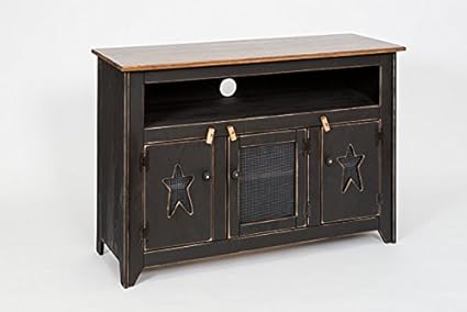 Amazon Com Primitive Rustic Country Style 50 Tv Stand Olive