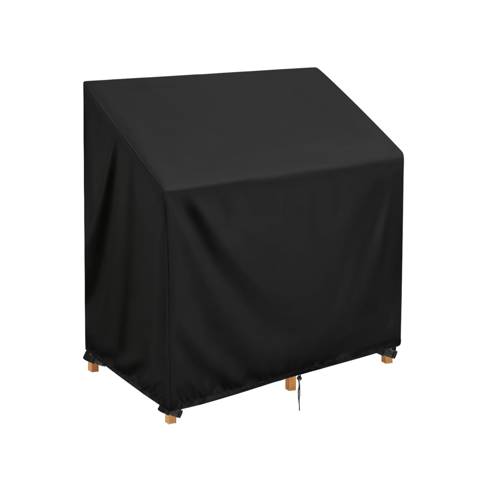 Onlyme Potting Bench Cover, Garden Bench Cover with Drawstring, 420D Outdoor Potting Table Covers Waterproof Dustproof Protective for Greenhouse Workbench - 115x51x124cm