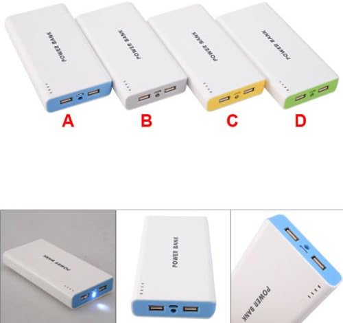 Gangnam Shop Romoss "20000mAh" Dual-USB Port Portable Power Bank External Battery Pack - 4 Colors (DC 5V 1A/2.1A Output)
