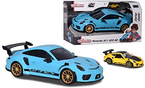Majorette - Porsche Coche de transporte Carry Car 911 GT3 RS, incluye un coche efectos de sonido auténticos motor Porsche (212058194): Amazon.es: Juguetes y juegos