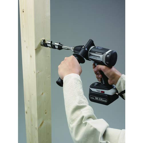 Panasonic Rechargeable Drill Driver, 18 V, Main Unit Only (Battery Pack/Charger/Case Sold Separately), High Power IP56 EZ7450X-H for Large Diameter Drilling, Gray