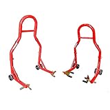GENSSI Motorcycle Stands Pair Front and Rear Spoolift (Fits all R1 R6 CBR600RR GSXR YZF)