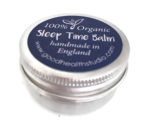 Sleep Time Balm, 100% Organic Aromatherapy - Naturally Dream, Relax, Rest, Unwind - for Him, for Her, for Kids 6mths+ With soothing chamomile, NO nasties. Handmade in Wiltshire. Ecofriendly