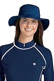 Coolibar UPF 50+ Women's Chlorine Resistant Bucket Sun Hat - Sun Protective