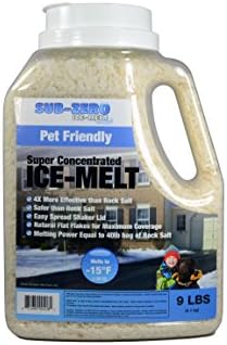 Pet Friendly Subzero Ice Melt - Super Concentrated Ice Melt … (1 Pack)