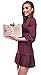 ELOI Travel Jewelry Organizer Case Vegan Leather Bag with Removable Panel for Storage