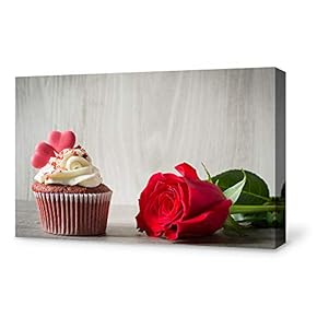 Canvas Prints Home Artwork Decoration Love Canvas Wall Art for Living Room, Bedroom - 12x18 inches