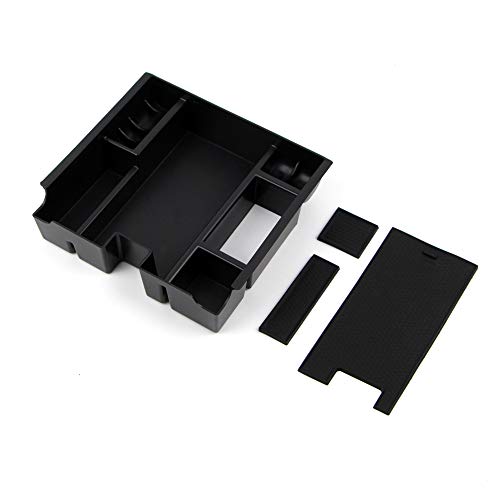 Dreamseek For Jaguar XF 2009 2010 2011 2012 2013 2014 2015 Armrest Storage Box Central Console Glove Holder Organize Tray