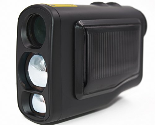 [- LaserWorks 600 m Solar Power Laser-Entfernungsmesser für Jagd Golf, Nebel Mess-, wasse