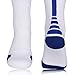 Basketball Socks 5 Pack Athletic Crew Sport for Boy Girl Men Women By JIYE