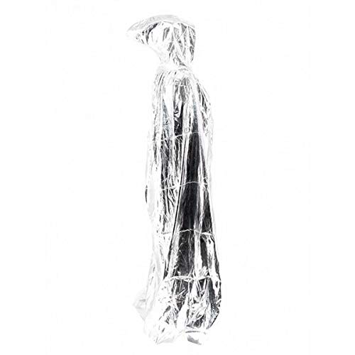 Fancy Dress, Costume Long Adult Shiny Silver Cloak