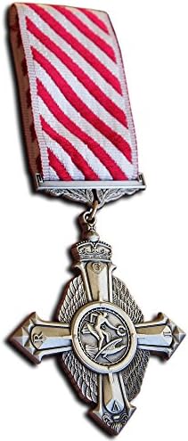 Trikoty Air Force Cross Reproduction with Original Ribbon Full Size Royal Air Force for Gallantry While Flying