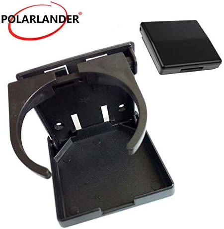 1 PC Black Adjustable Plastic Folding Beverage Cup Drink Holder Stand Mount Universal for Boat Marine Car Auto