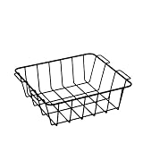 Meadowcraft Nice Basket, Black, 45Qt