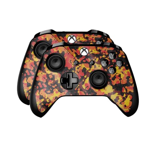 Glossy Glitter Skin Compatible with Microsoft Xbox One Controller (2 Pack) - Wa…