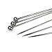 Stainless Steel Cocktail Picks, Regular Length, 4