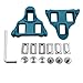 DishyKooker Road Bike Cleats Float Self-Locking Cycling Pedals Cleatthumb 4