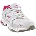 Avia Women's Tangent-W, White/Pink Scorch/Chrome Silver, 7.5 M US