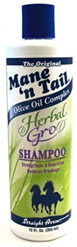 Straight Arrow Mane  N Tail Herbal Gro Shampoo 12oz (3 Pack)