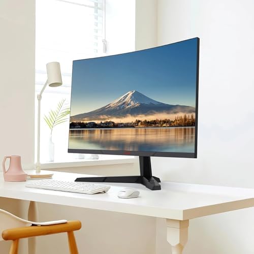 Monitor koorui de 27 polegadas, tela curva 1800r 1920 × 1080 (fhd), 144/165 hz, dci-p3 90%, moldura ultrafina, inclinação ajustável, compatível com hdmi/dp