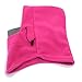 Miracu Heavyweight Balaclava Windproof Ski Face Mask, Women and Men Soft Fleece Winter Hat/Hood for Outdoor Sports, One-Size, Rose Red