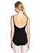 Capezio womens Camisole With Adjustable Straps athletic leotards, Black, X-Small US